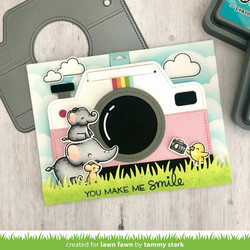 Lawn Fawn stanssisetti Magic Iris Camera Add-On