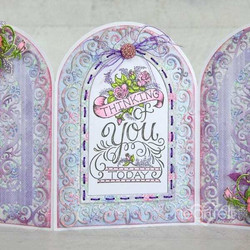 Heartfelt Creations Elegant Gateway Sentiments -leimasin