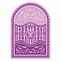 Heartfelt Creations Scalloped Flourish Gateway -stanssisetti