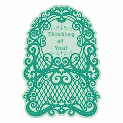 Heartfelt Creations Lattice Swirl Gateway -stanssisetti