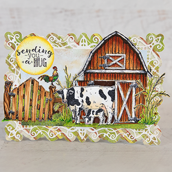 Heartfelt Creations Home on the Farm -stanssisetti