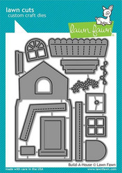 Lawn Fawn stanssisetti Build-A-House