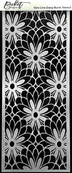Picket Fence sapluuna Slimline Daisy Burst