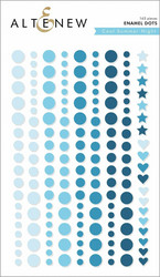 Altenew Cool Summer Night Enamel Dots -tarrat