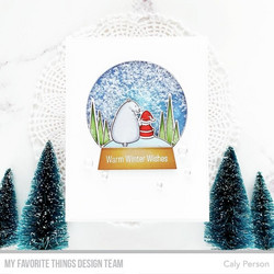 My Favorite Things Classic Snow Globe -stanssi