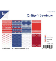 Joy! crafts paperipakkaus Knitted Christmas