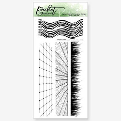 Picket Fence leimasinsetti A2 Tall Grass and Waves with Tiles and Wood Floors