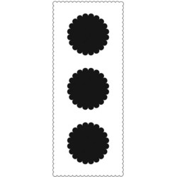 Crafter's Workshop Slimline sapluuna Scalloped Circles
