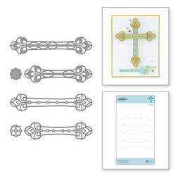 Spellbinders stanssisetti Kaleidoscope Cross