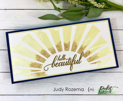 Picket Fence Paper Glaze, sävy Yellow Primrose