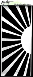 Picket Fence sapluuna Slimline Rising Sun