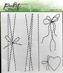 Picket Fence sapluuna Twine