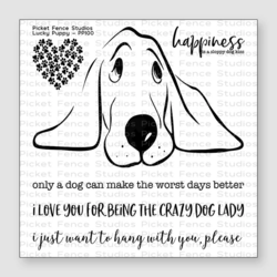 Picket Fence leimasinsetti Lucky Puppy