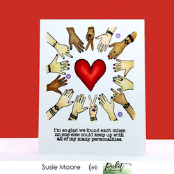 Picket Fence leimasinsetti BFF Circle of Friends