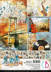 Ciao Bella Creative Pad paperipakkaus Blue Note