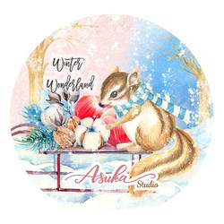 Memory Place washi -teippi Winter Wonderland