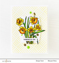 Altenew Paint-A-Flower: Daffodil -leimasinsetti