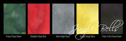 Lindy's Stamp Gang Shimmer Magicals -jauheet, Jingle Bells