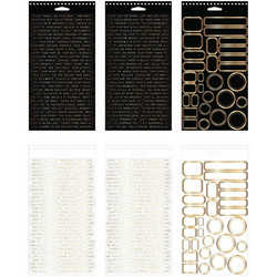 Tim Holtz Idea-ology tarrakirja Metallic