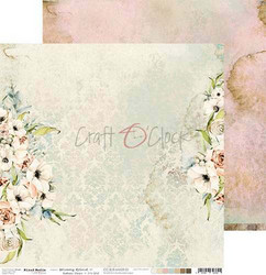 Craft O'clock skräppipaperi Blooming Retreat 01