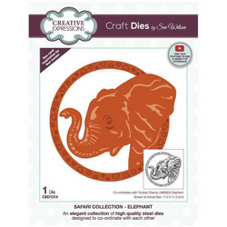 Creative Expressions stanssi Elephant