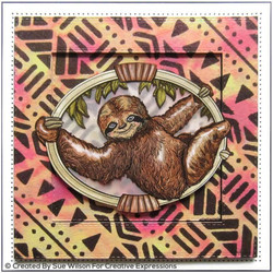 Creative Expressions sapluuna Tribal Fabric, 7