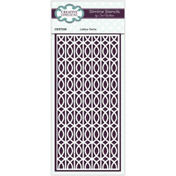 Creative Expressions sapluuna Lattice Swirls  Slimline