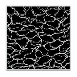 Hero Arts leimasin Water Ripples Bold Prints