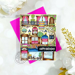 Hero Arts leimasin Flower Shop Background