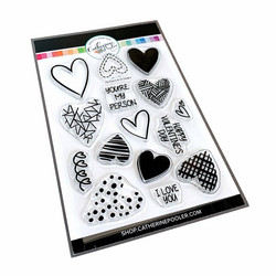 Catherine Pooler leimasinsetti Hip Hearts