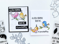 Catherine Pooler leimasinsetti Lovely Birdies
