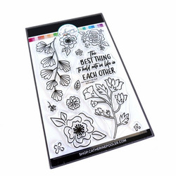 Catherine Pooler leimasinsetti Best Things in Life Floral