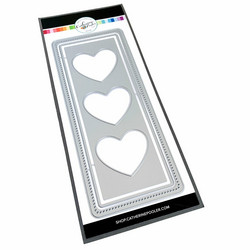 Catherine Pooler stanssi Heart Trio Slimline
