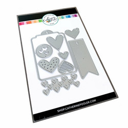 Catherine Pooler stanssi Hearts-n-Tags