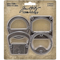 Tim Holtz Idea-Ology Metal -koristeet, Gauge Frames
