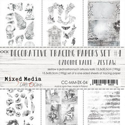 Craft O'clock Mixed Media 4 -kuultopaperit