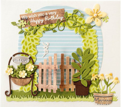 Marianne Design stanssisetti Square Backgrounds by Marleen