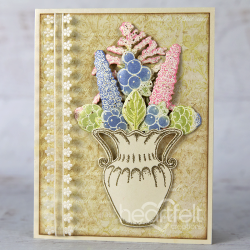 Heartfelt Creations Tulip Vase & Fillers -leimasin