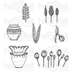 Heartfelt Creations Tulip Vase & Fillers -leimasin