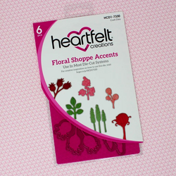 Heartfelt Creations Floral Shoppe Accents -stanssi