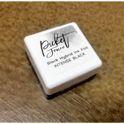Picket Fence Black Hybrid Ink -mustetyyny, musta, pieni