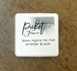 Picket Fence Black Hybrid Ink -mustetyyny, musta, pieni