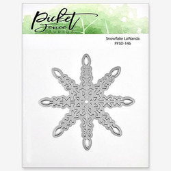 Picket Fence stanssi Snowflake LaWanda