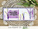 Picket Fence stanssi Lavender Frame Cover Plate