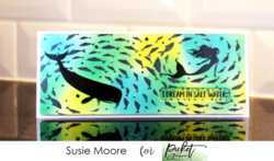 Picket Fence sapluuna Slimline Fish for Infinity