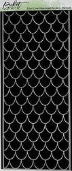Picket Fence sapluuna Slimline Mermaid Scales