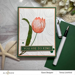 Altenew 3D kohokuviointikansio Tulip