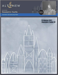 Altenew 3D kohokuviointikansio Geometric Castle