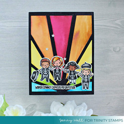 Trinity Stamps leimasin Once Upon A Mime