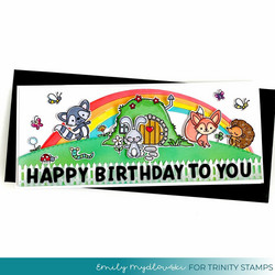 Trinity Stamps leimasin Bunny Burrow